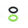 Inel Flexor Negru Verde Lime - Set 2 Buc