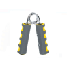 Flexor Antebrat cu Manere din Spuma Gri-Galben, 15 kg, Set 2 Buc