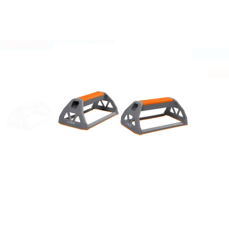 Manere pentru Flotari Negre Portocalii 18x11x9 cm, Set 2 Buc