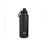 Sticla Izoterma din Otel Inoxidabil Negru Mat cu Maner 1.19 L  Descriere HTML