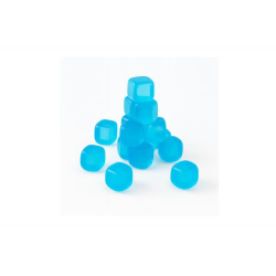 Set Cuburi Gheata Reutilizabile Albastre cu Model Cub - 18 Buc