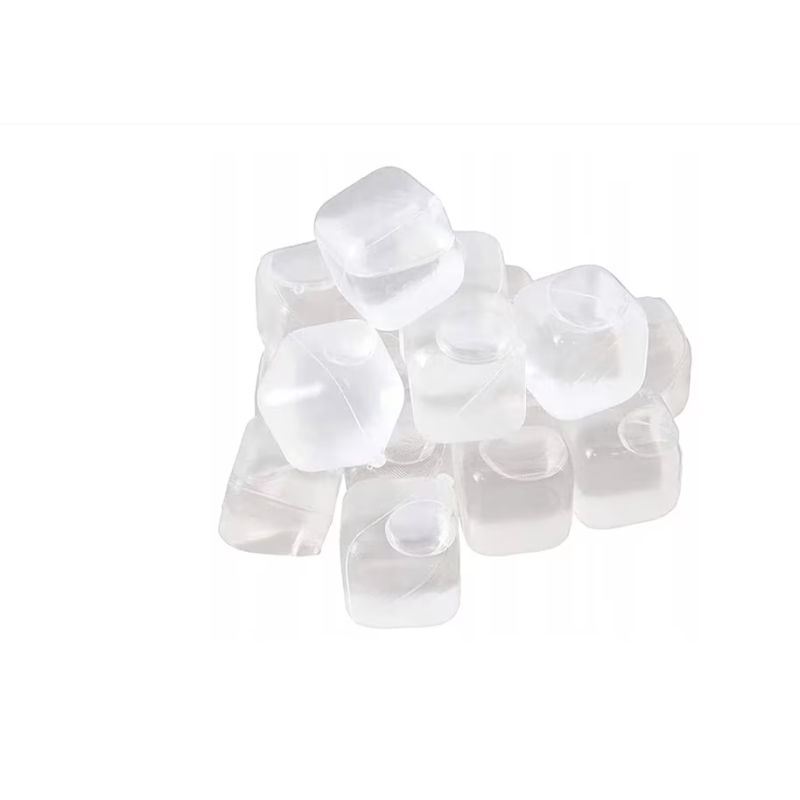 Set Cuburi Gheata Reutilizabile Transparente cu Model Cub - 18 Buc