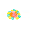 Set Cuburi Gheata Reutilizabile cu Model Scoici Colorate - 24 Buc