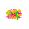 Set Cuburi Gheata Reutilizabile cu Modele Tropicale Colorate - 24 Buc