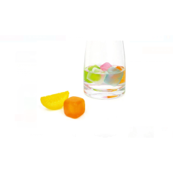 Set Cuburi Gheata Reutilizabile Multicolore cu Model Cub - 6 Buc