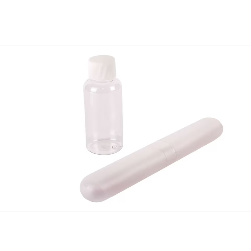 Set Carcasa pentru Periuta de Dinti si Sticluta 50 ml, 2 Piese
