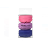 Set Recipiente din Silicon Model Macaron Roz, Lila si Mov 20 ml - 3 Buc
