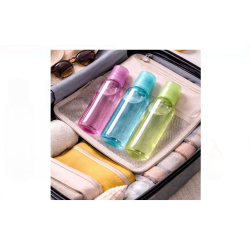 Set Sticle de Calatorie Transparente Colorate 100 ml - 3 Buc