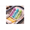 Set Sticle de Calatorie Transparente Colorate 100 ml - 3 Buc