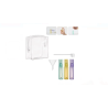 Set Sticle Spray pentru Cosmetice 24 ml cu Accesorii, Verde Menta, Galben si Lila - 5 Buc