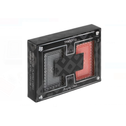 Set Carti de Joc Deluxe Laminat, Rosu si Negru - 2 Pachete