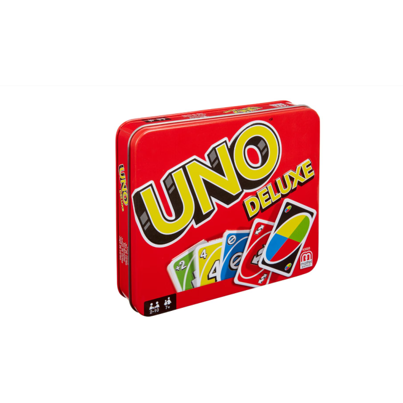 Joc de Carti UNO Deluxe in Cutie Metalica