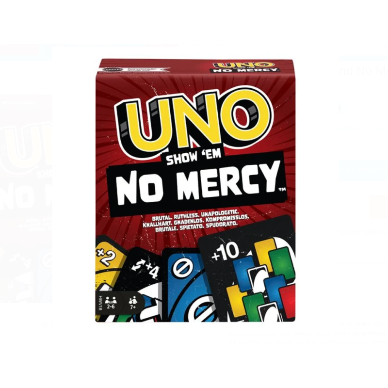 Joc de Societate UNO No Mercy