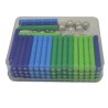 Set de constructie magnetic, Zanox, 108 piese