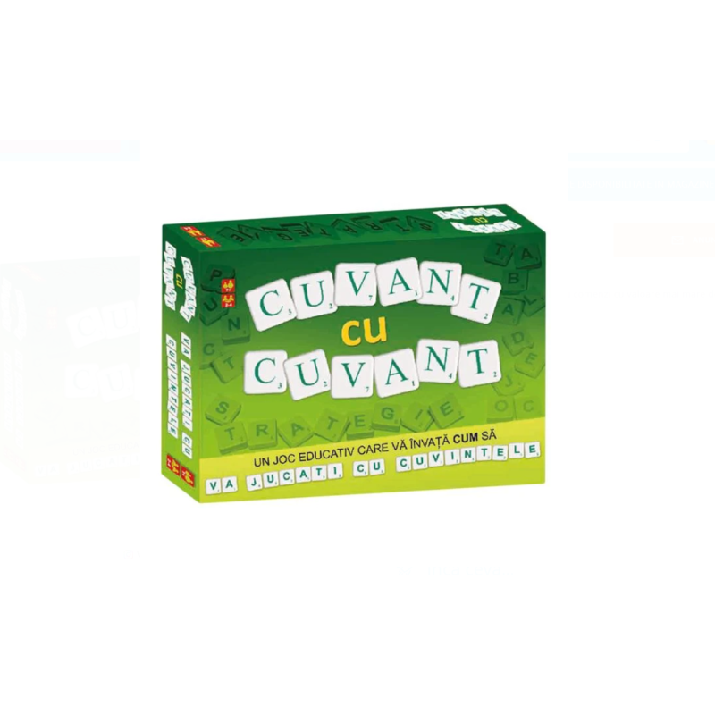 Joc de Societate Cuvant cu Cuvant, Joc Educativ cu Litere