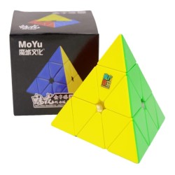 Cub Magic Meilong Magnetic Jinzita Pyramid