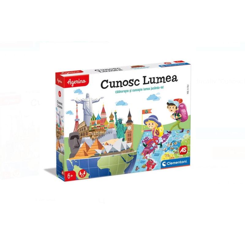 Joc de Societate Educativ "Cunosc Lumea"