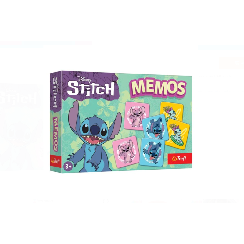 Joc de Memorie cu Carti Lilo & Stitch