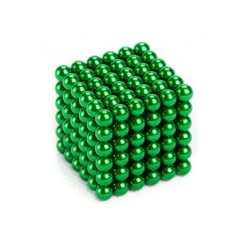 Bile Magnetice 5mm Verzi - Set 216 Bile - Joc de Indemanare