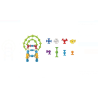 Pop Fidget Ventuze Colorate 48 Buc