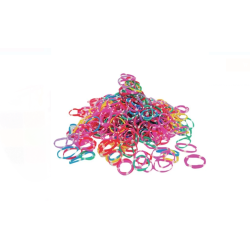 Set Elastice Colorate Rubber Band Loom Kit pentru Bratari - 4000 Piese