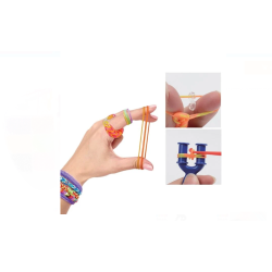 Set Elastice Colorate Rubber Band Loom Kit pentru Bratari - 4000 Piese