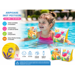 Aripioare Inot Pestisor pentru Copii 3-6 Ani (18-30 kg)
