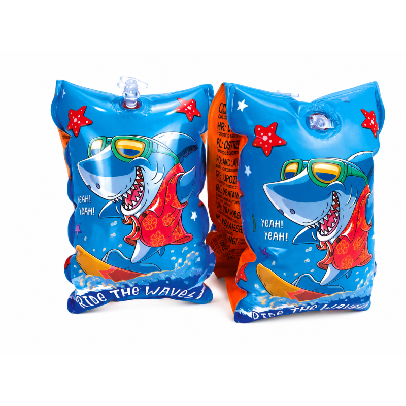 Aripioare Gonflabile Inot Rechin pentru Copii 3-6 Ani (19-30 kg)