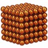Joc de indemanare Zanox®, 216 bile magnetice, portocaliu, 5 mm