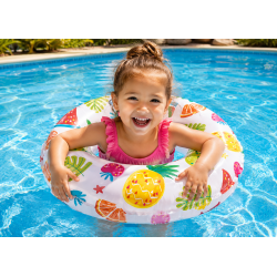 Colac Gonflabil cu cu Fructe Tropicale Ø51cm (3-6 Ani)