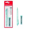 Creion Mecanic Faber Castell 0.7mm si mine de rezerva - 2 buc