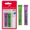 Set Mine 0.5 mm pentru Creion Mecanic Faber Castell - 2buc