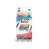 Creioane colorate duble Carioca - 12buc