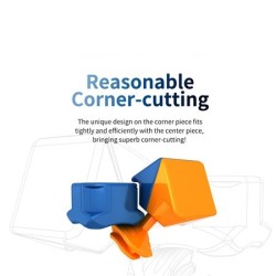 Cub Rubik Magnetic Moyu RS3M 2020, Black