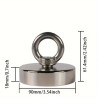 Magnet pescuit, D90 mm