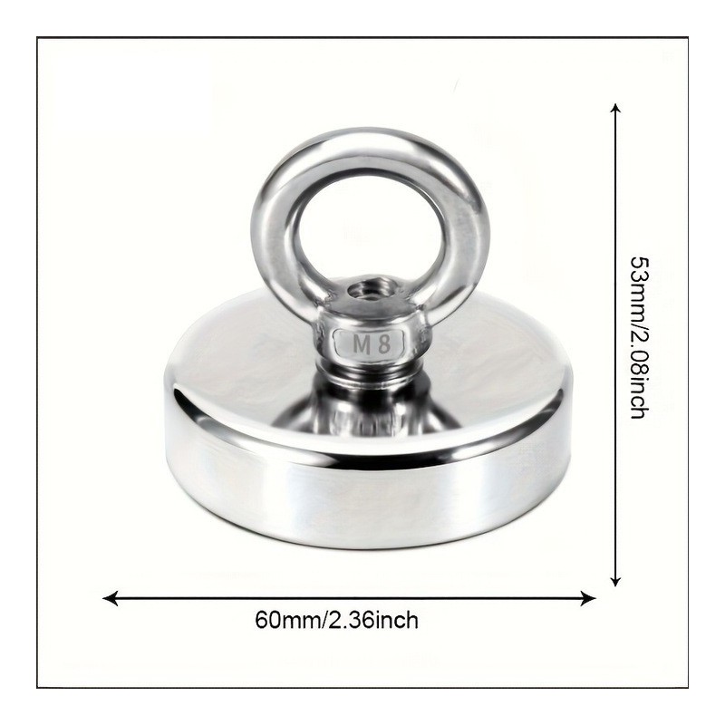 Magnet pescuit, D60 mm
