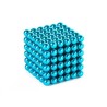 Bile magnetice 5mm, albastru deschis, 216 piese