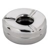 Scrumiera de Inox Rotunda Argintie Ø9.5x3.5cm