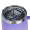 Cana din Otel Inoxidabil Mov Lila Mata cu Maner & Capac 350ml