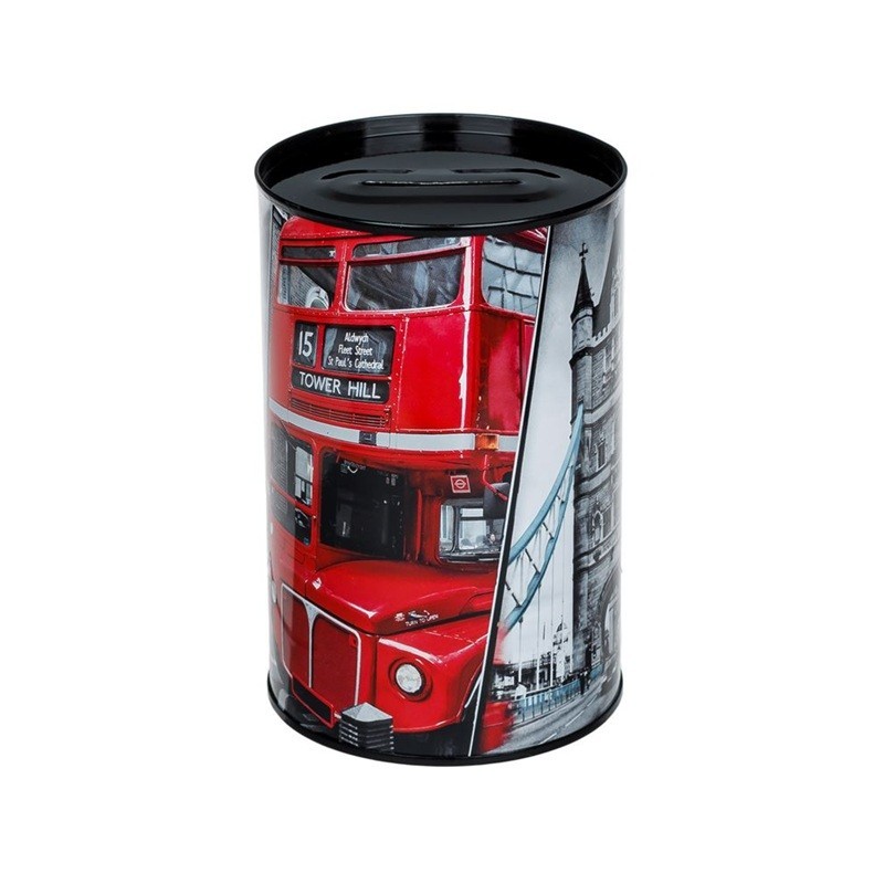 Pusculita Metalica London 8x12.5cm