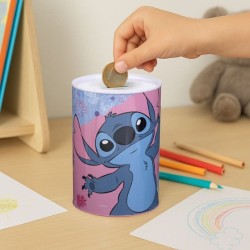 Pusculita Metalica Lilo & Stitch Ø10x15cm