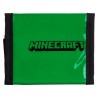 Portofel Verde Minecraft cu Scai pentru Copii 12.5x2x10cm