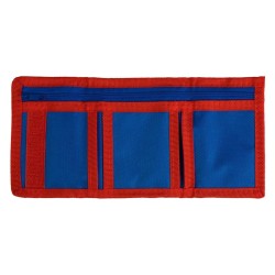 Portofel Albastru Rosu Spiderman cu Scai pentru Copii 12.5x2x10cm