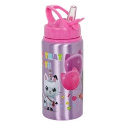 Sticla Apa Flip Top Gabby's Dollhouse Roz pentru Copii 500ml