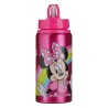 Sticla de Apa Flip Top din Aluminiu Fucsia Minnie