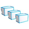 Set 3 x saci pentru spalare incaltaminte, protectie din spuma, 33 x 19 x 15cm