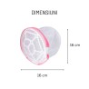 Set 5 x saci pentru spalare sutiene si lenjerie intima, cu rol de protectie in masina de spalat si uscator