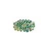 Bile de Sticla Zanox 15mm, Set 50 Bucati, Transparent, Lucioase