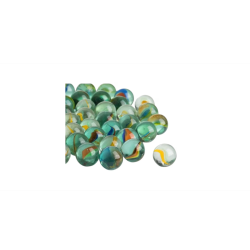 Bile de Sticla Zanox 15mm, Set 50 Bucati, Transparent, Lucioase