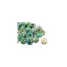 Bile de Sticla Zanox 15mm, Set 50 Bucati, Transparent, Lucioase